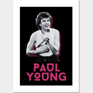 Paul young\\\original retro Posters and Art